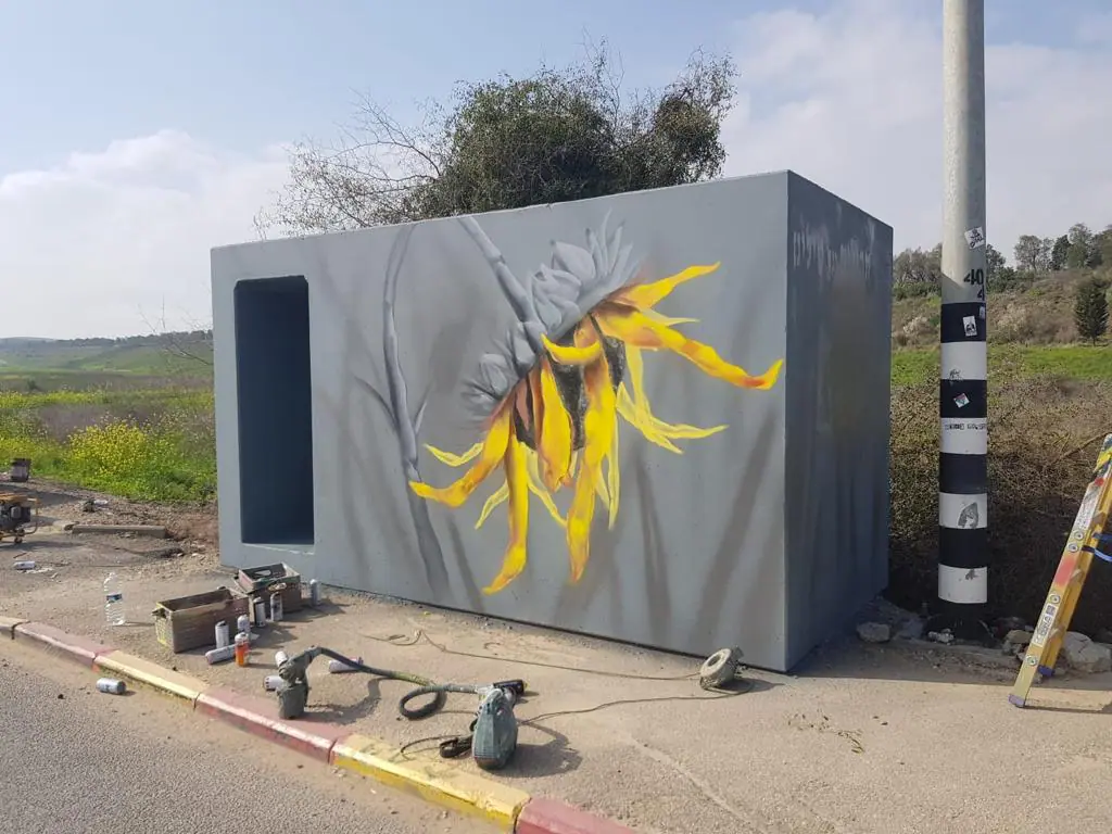 Erez Junction Sunflower4