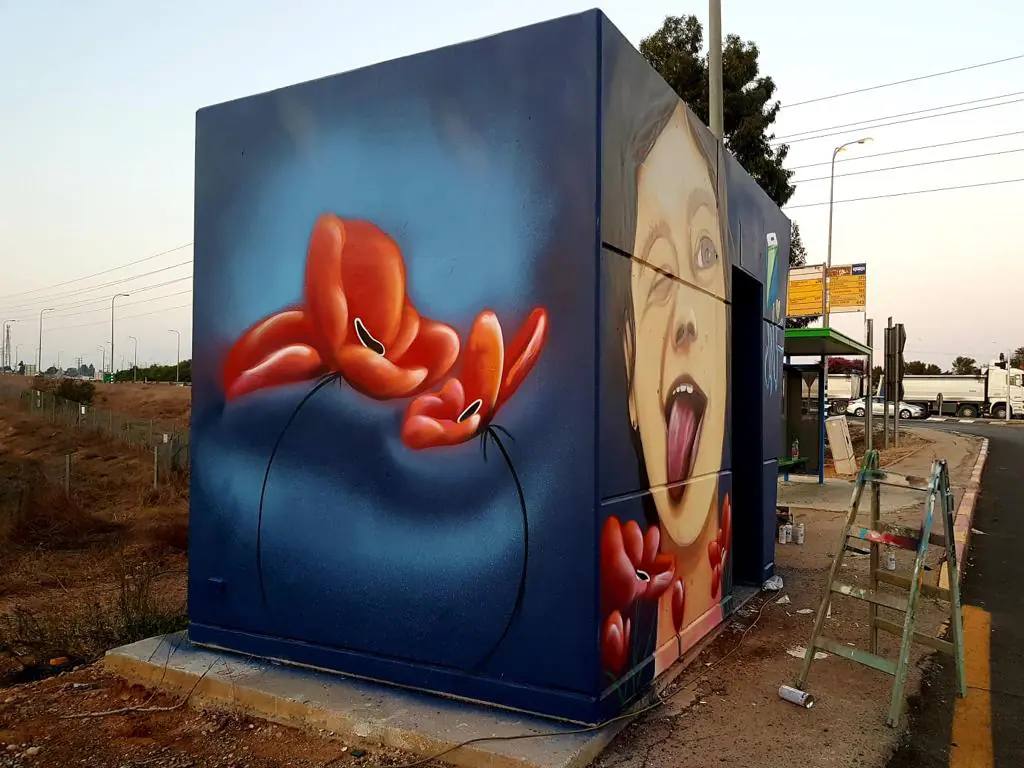 Sderot Bridge Girl4