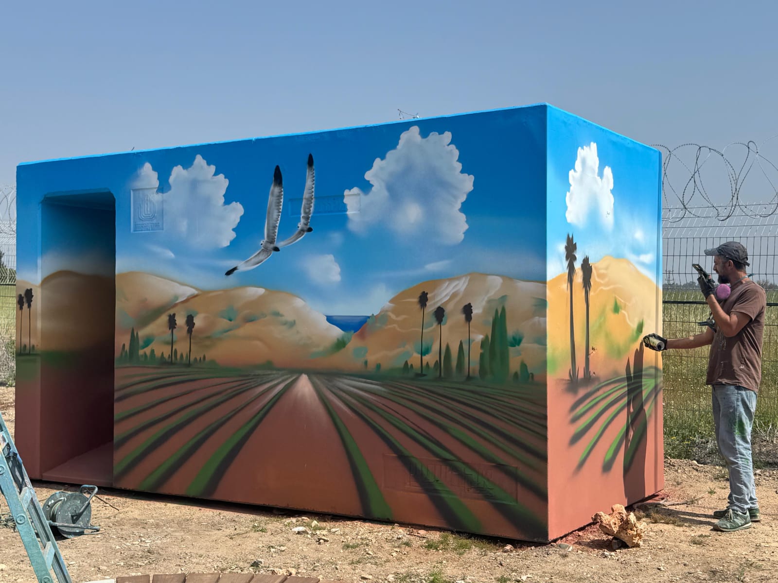 Karmia, Sandberg, Seagulls countryside 1